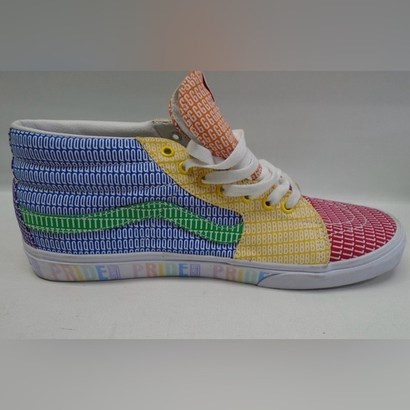Vans Sk-8 Hi Pride Edition Mens Shoes Size 13 - Picture 4 of 9